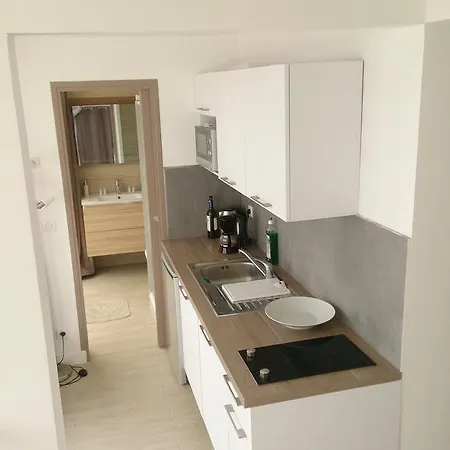 Superbe Studio Avec Terrasse, Jaccuzi, Vue Mer Quartier Fabron A * Nizza